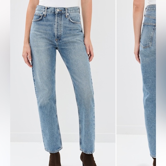 Agolde Denim - Agolde 90s Pinch Waist High Rise Straight Jean